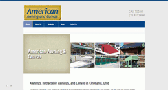 Desktop Screenshot of americanawninginc.com